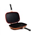 Padella doppia con rivestimento in marmo 36×25 cm